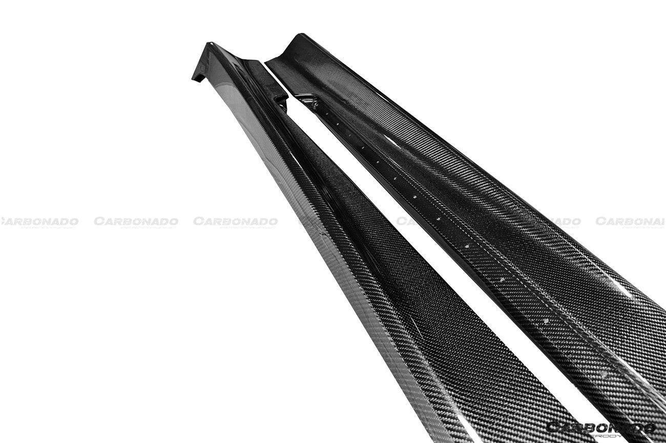 Carbonado OEM Style Carbon Fiber Side Skirts | 2010-2015 Chevrolet Camaro