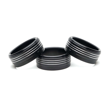 Billetworkz Climate Control Knob Covers – Fits Subaru WRX/STI (15 - 21), Crosstrek (13 - 17), Forester (14 - 18), Impreza (12 - 16) - 3