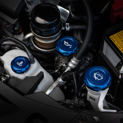 Tapas del compartimento del motor Billetworkz (Subaru STI 2015-2021)