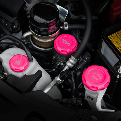 Tapas del compartimento del motor Billetworkz (Subaru Forester XT 2009-2013)