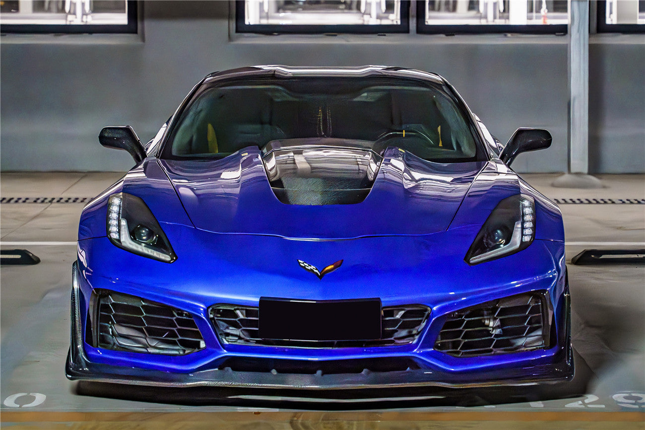 Kit de carrocería completa DarwinPRO para Corvette C7 Z51 Convertible estilo ZR1 (2013-2019)