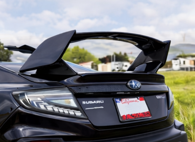 OLM S Style Paint Matched Spoiler 5pc | 2022-2026 WRX