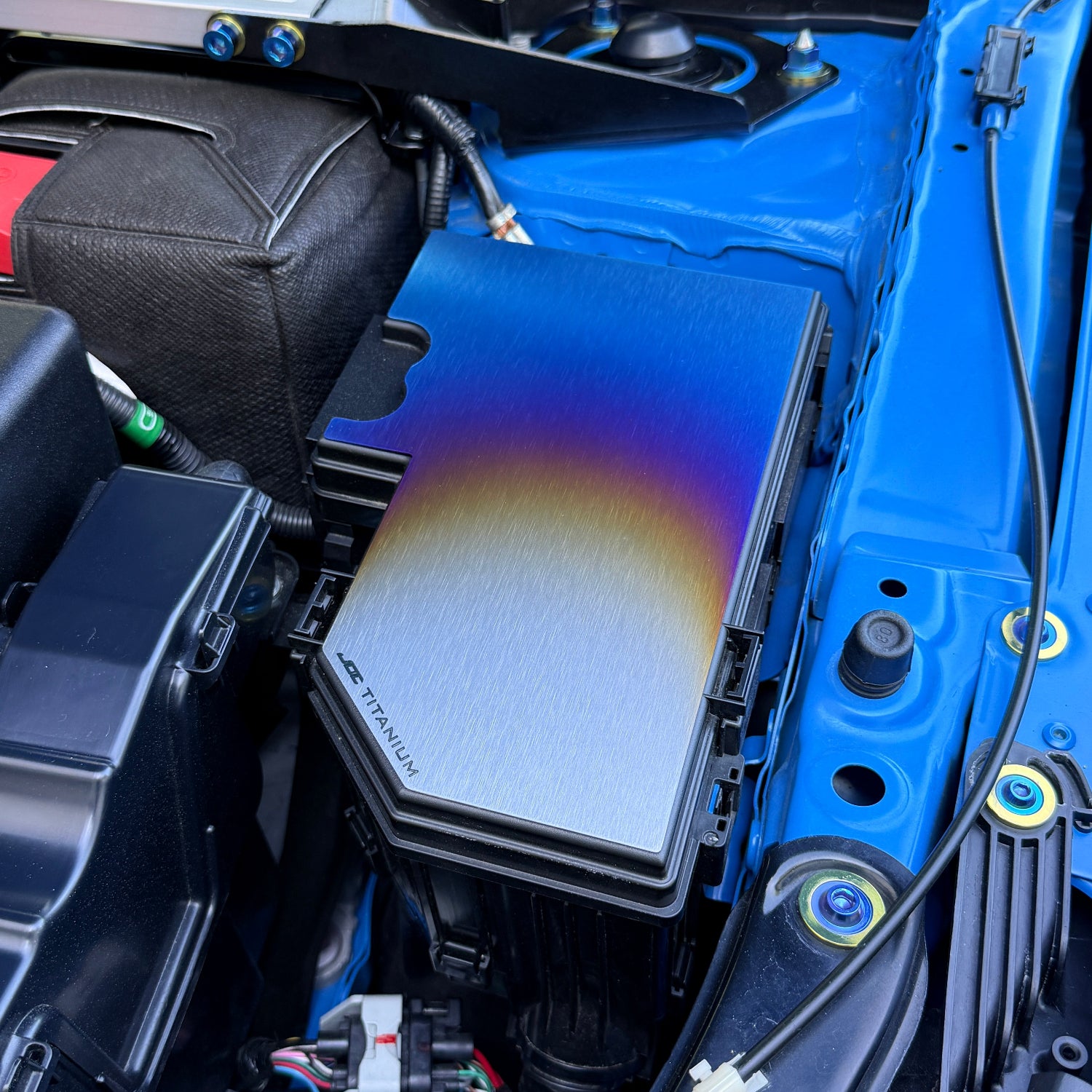 JDC Titanium Fuse Box Cover | 11th Gen Honda Civic/FL5 | Acura Integra DE5