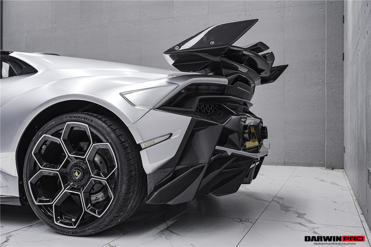 Parachoques trasero DarwinPRO estilo BKSSII para Lamborghini Huracan LP610 y LP580 (2015-2019)