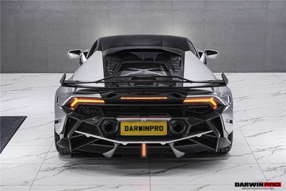 Parachoques trasero DarwinPRO estilo BKSSII para Lamborghini Huracan LP610 y LP580 (2015-2019)