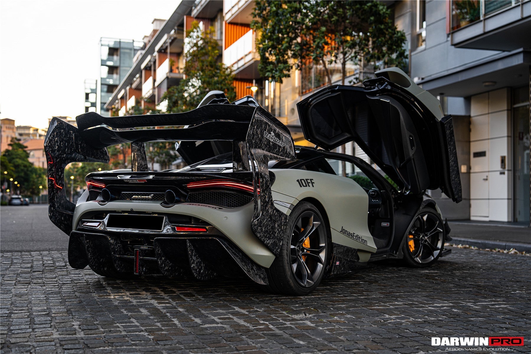 Difusor trasero estilo Se²NWB para McLaren 720s DarwinPRO 2017-2023