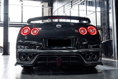 Difusor trasero de fibra de carbono DarwinPRO 2017-2023 Nissan GTR R35 EBA BKSS