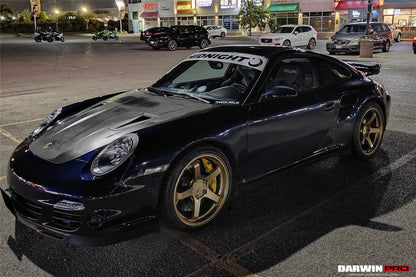 DarwinPRO 2005-2012 Porsche 911 997 Carrera &amp; S &amp; 4S &amp; Turbo &amp; 06-12 Cayman 987 GT2RS Style Hood