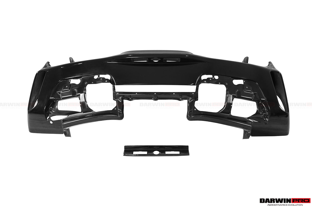 Parachoques trasero DarwinPRO para Ferrari 488 Pista 2018-2022 con carcasa superior (sin difusor)