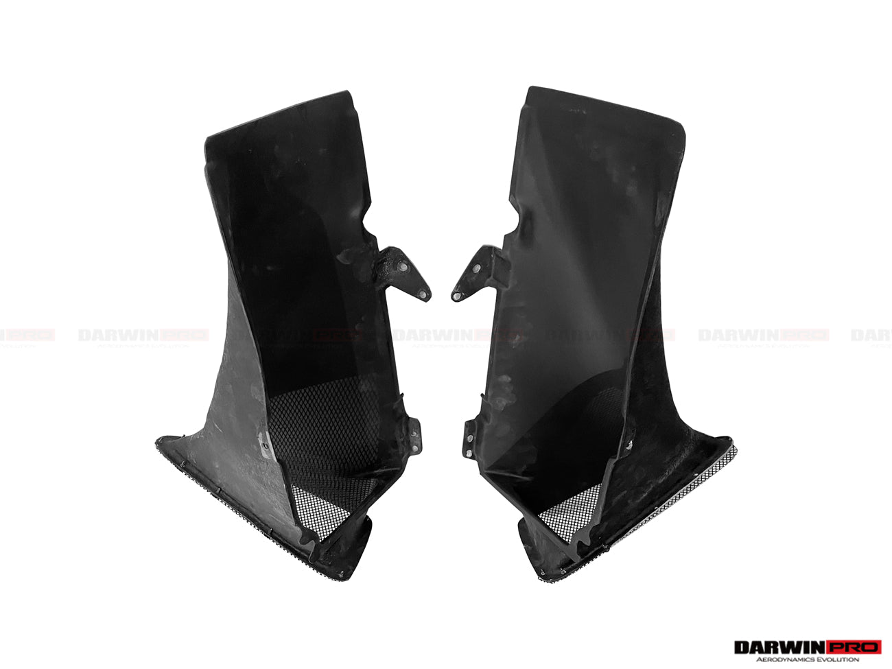 DarwinPRO 2015-2020 Ferrari 488 GTB | Spider Pista Style Carbon Fiber Quarter Panel Side Scoops