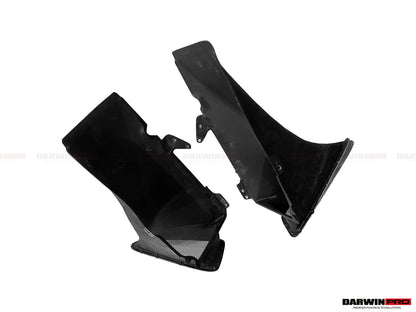 DarwinPRO 2015-2020 Ferrari 488 GTB | Spider Pista Style Carbon Fiber Quarter Panel Side Scoops