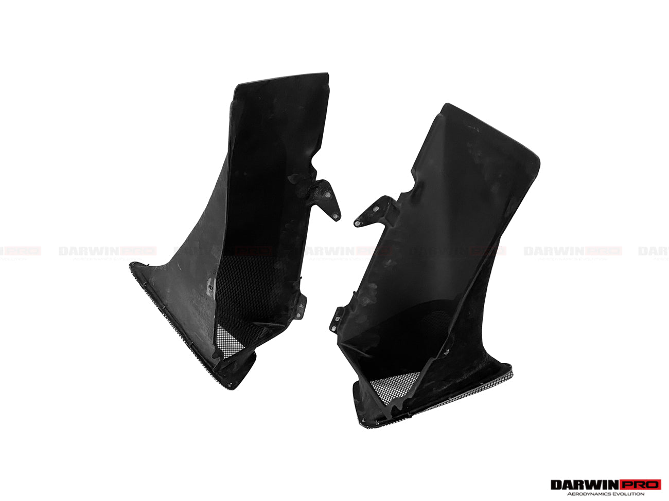 DarwinPRO 2015-2020 Ferrari 488 GTB | Spider Pista Style Carbon Fiber Quarter Panel Side Scoops