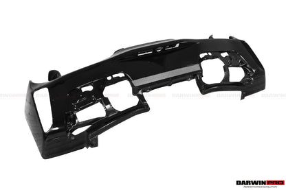 Parachoques trasero y alerón de fibra de carbono DarwinPRO 2015-2020 Ferrari 488 GTB estilo pista