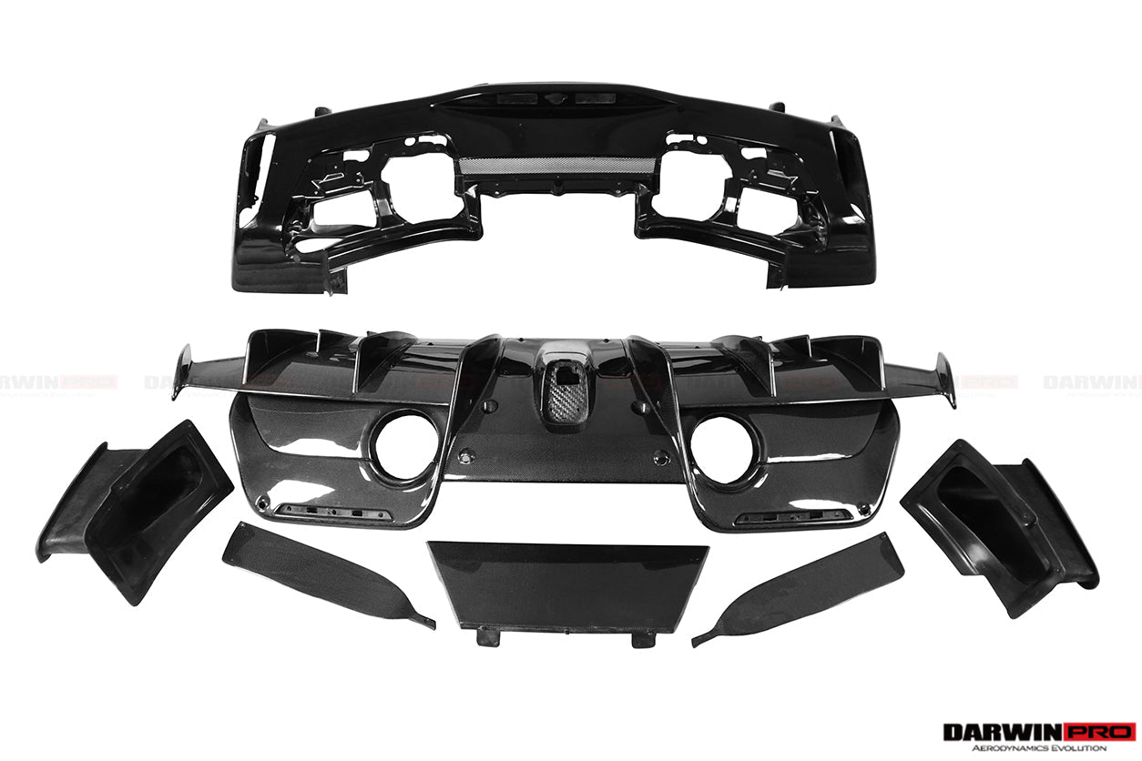 DarwinPRO 2015-2020 Ferrari 488 GTB | Spider Pista Style Carbon Fiber Full Body Kit