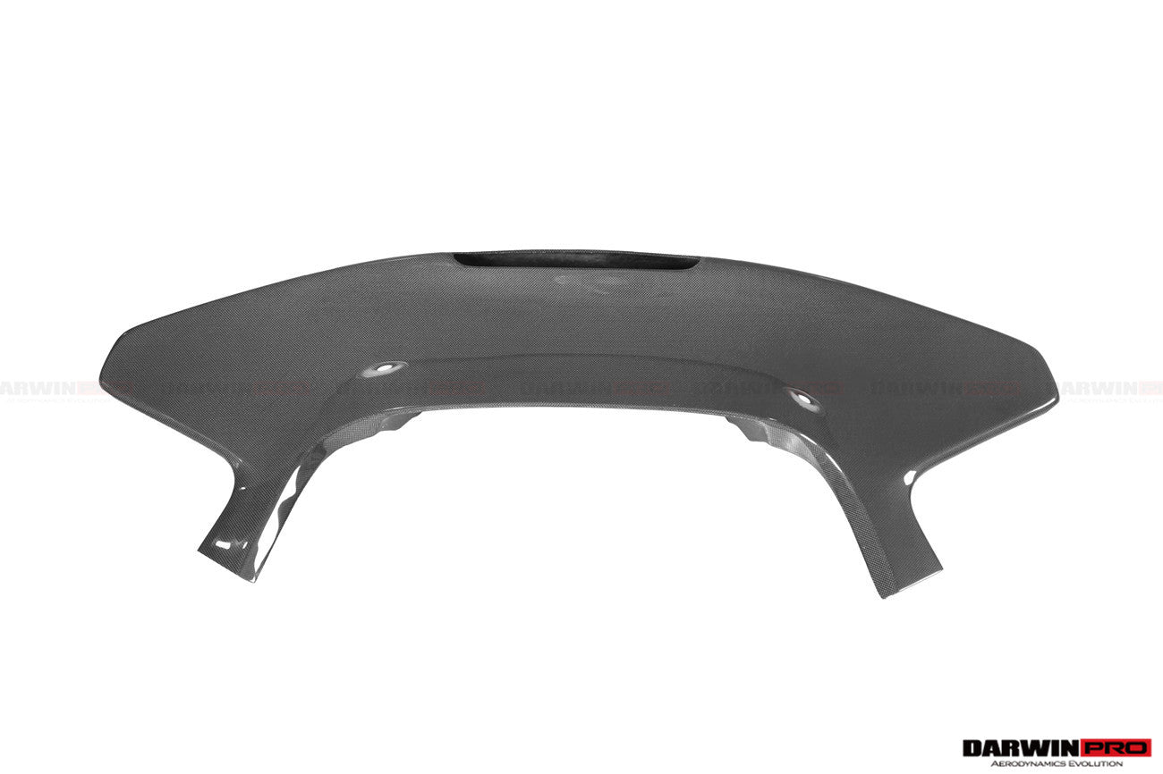 DarwinPRO 2015-2020 Ferrari 488 Spider Pista Style Carbon Fiber Rear Bumper And Wing