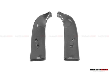 DarwinPRO 2015-2020 Ferrari 488 Spider Pista Style Carbon Fiber Rear Bumper And Wing
