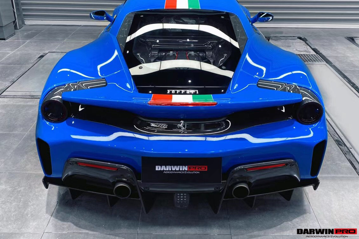 DarwinPRO Rear Bumper (Not including Diffuser) | 2018-2022 Ferrari 488 Pista