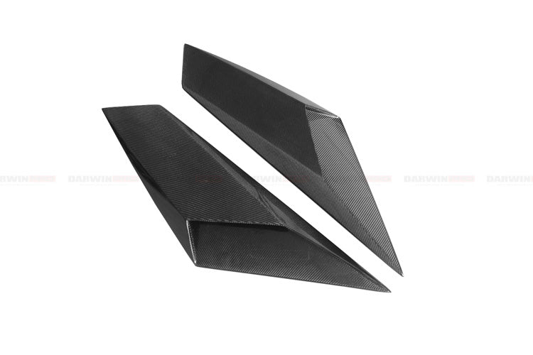 DarwinPRO Autoclave Carbon Fiber Rear Side Scoops | 2017-2021 Lamborghini Aventador LP740 Coupe