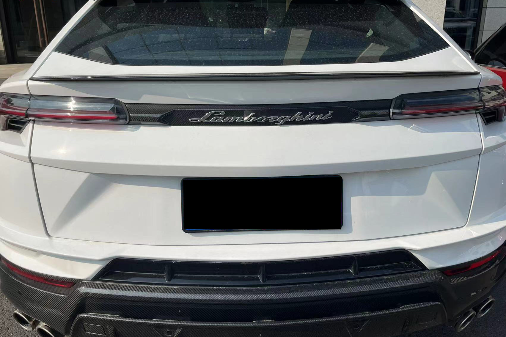 DarwinPRO 2018-2025 Lamborghini URUS Performante estilo embellecedor trasero para maletero