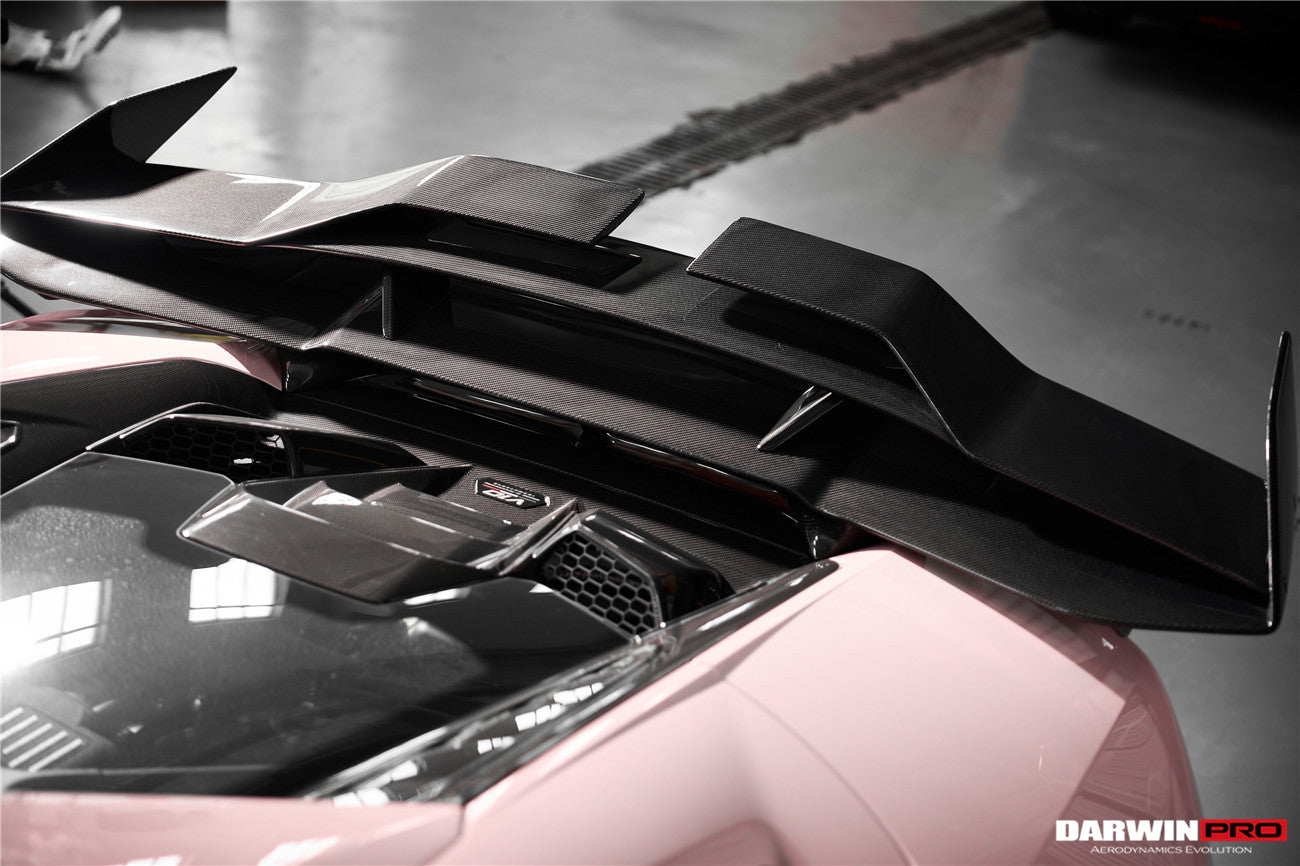 Alerón estilo DarwinPRO para Lamborghini Huracan LP610, LP580, EVO y Tecnica BKSSII (2015-2025)