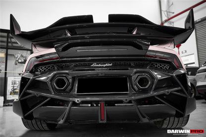 Alerón estilo DarwinPRO para Lamborghini Huracan LP610, LP580, EVO y Tecnica BKSSII (2015-2025)