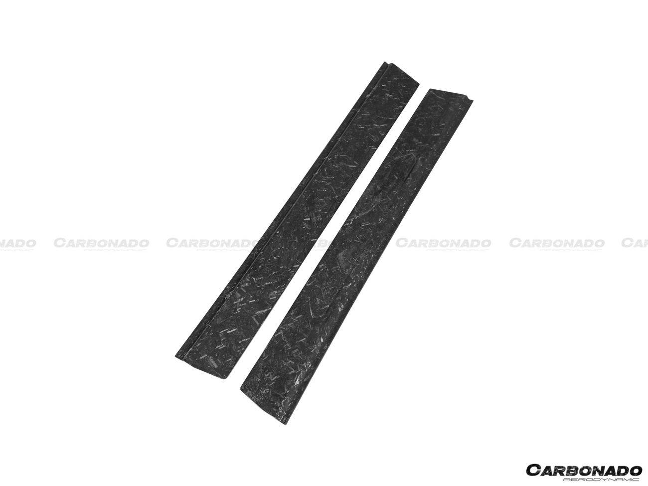 Tapas de placa de puerta de fibra de carbono estilo OEM para Lamborghini Aventador LP700 Coupé Roadster Carbonado 2011-2016