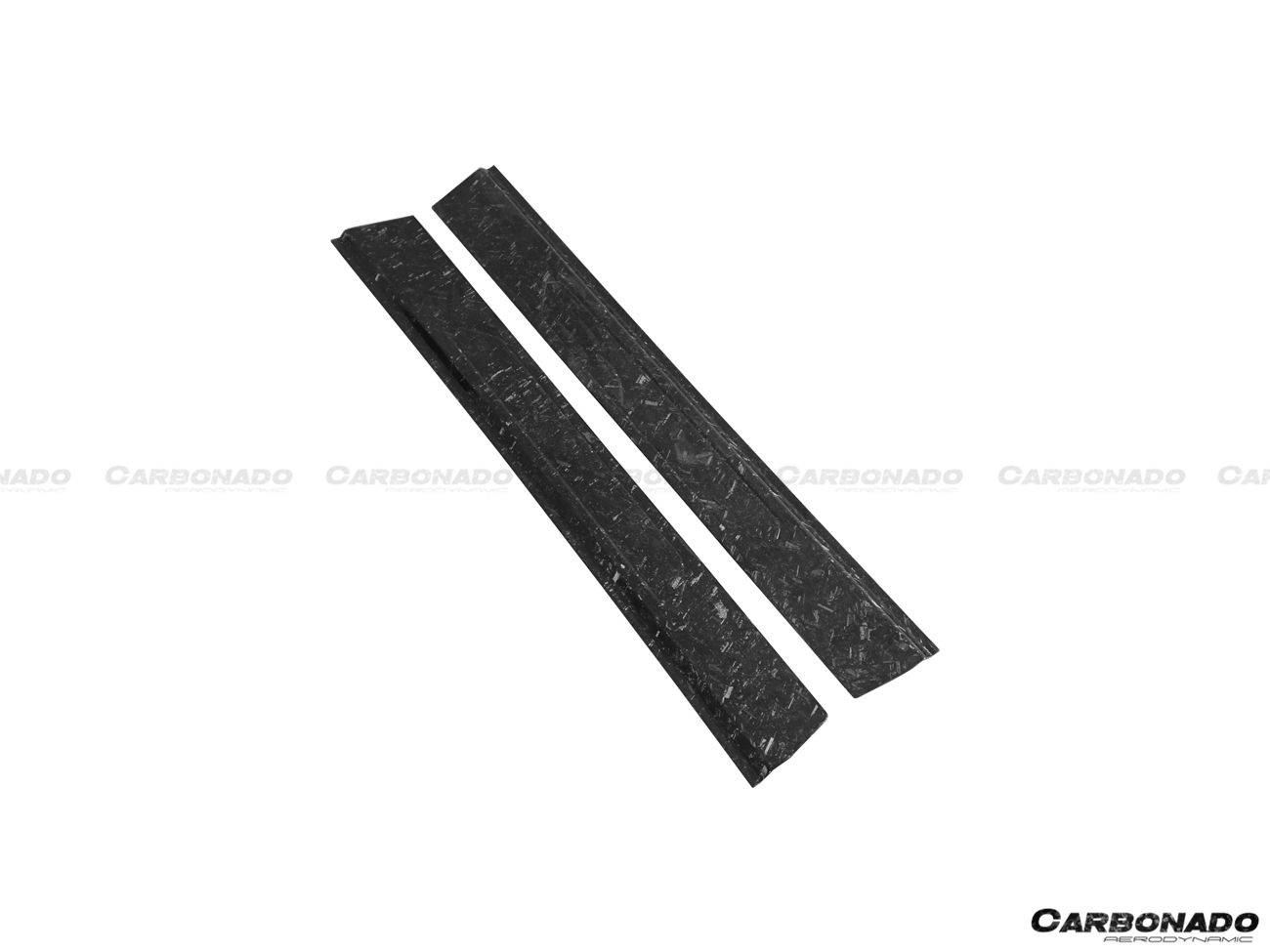 Tapas de placa de puerta de fibra de carbono estilo OEM para Lamborghini Aventador LP700 Coupé Roadster Carbonado 2011-2016