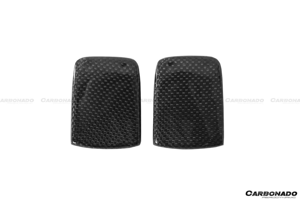 Carbonado 2015-2020 Ferrari 488 GTB Spider OE Style Carbon Fiber Door Handle Interior