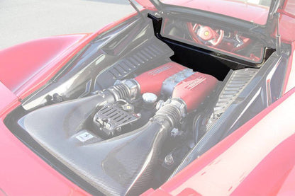 Carbonado 2010-2015 Ferrari 458 Coupe Spider OE Style DRY Carbon Fiber Inner Engine Bay Cover