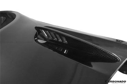 Carbonado 2015-2021 Mercedes Benz AMG GT GTS GTC GTR BK Style Partial Carbon Fiber Front Fender