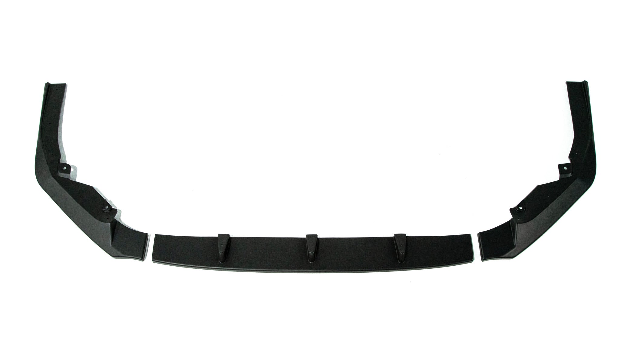 Faldón delantero de ABS negro mate de 3 piezas estilo OLM RD1 - WRX 2022+ 