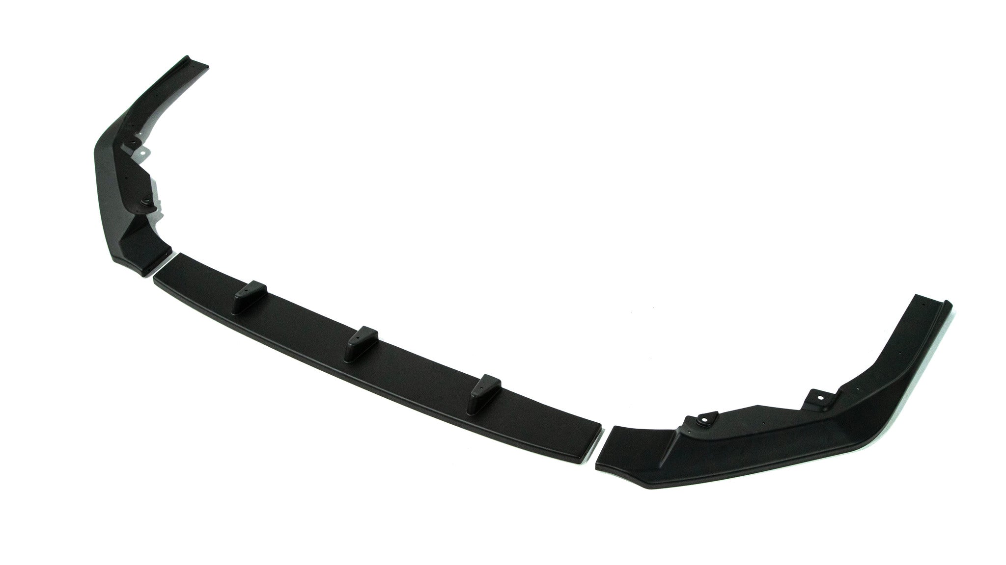 Faldón delantero de ABS negro mate de 3 piezas estilo OLM RD1 - WRX 2022+ 