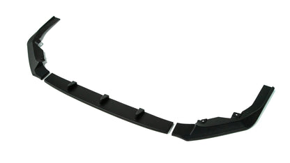 Faldón delantero de ABS negro mate de 3 piezas estilo OLM RD1 - WRX 2022+ 