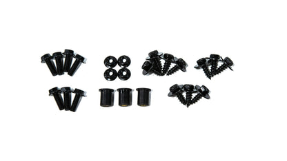 Faldón delantero de ABS negro mate de 3 piezas estilo OLM RD1 - WRX 2022+ 