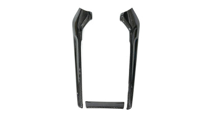 Cubiertas laterales de fibra de carbono para el panel de cambios OLM LE (3 piezas) - Honda Civic FL5 Type R 2023+