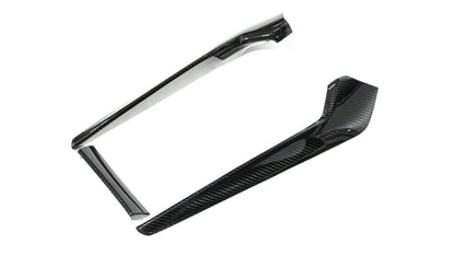 Cubiertas laterales de fibra de carbono para el panel de cambios OLM LE (3 piezas) - Honda Civic FL5 Type R 2023+