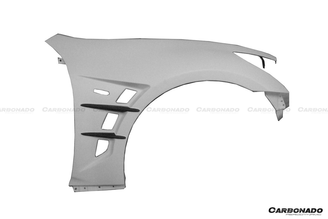 Guardabarros estilo JP para Infiniti G37S Coupé Carbonado 2008-2015
