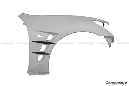 Guardabarros estilo JP para Infiniti G37S Coupé Carbonado 2008-2015