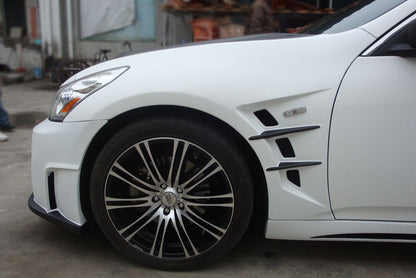 Guardabarros estilo JP para Infiniti G37S Coupé Carbonado 2008-2015
