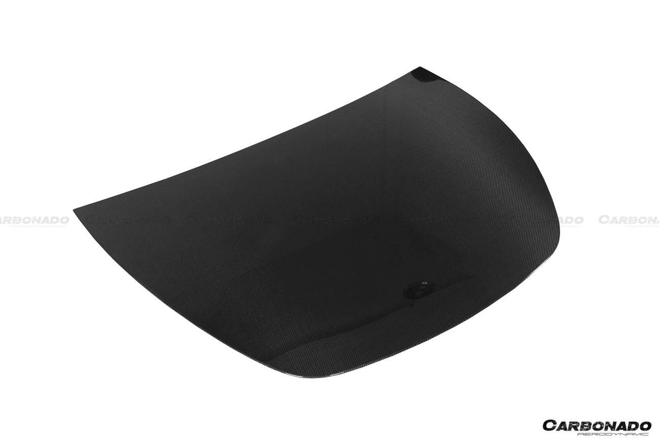Capó de fibra de carbono estilo OEM Tesla Model Y Carbonado 2020-2023