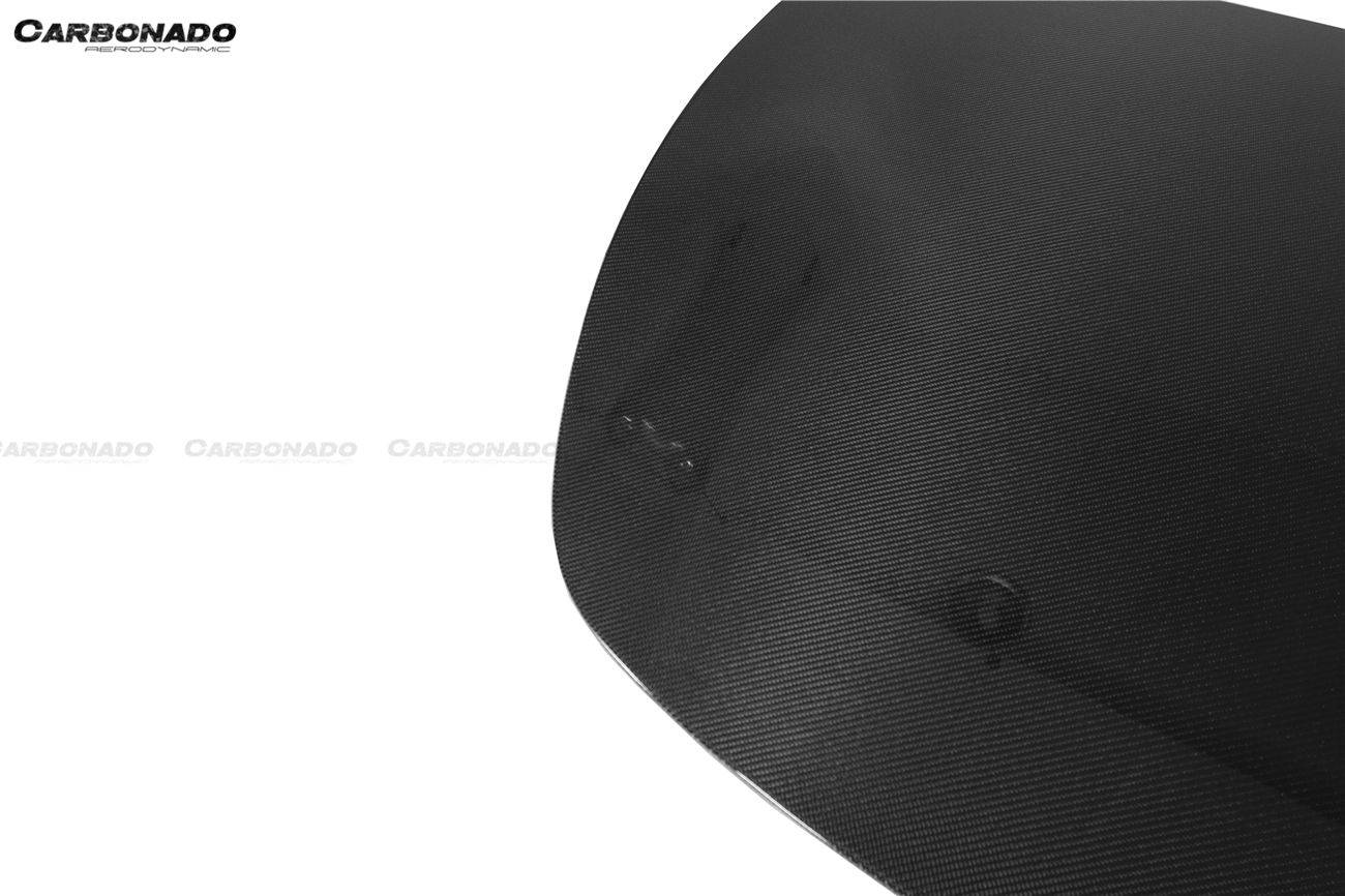 Capó de fibra de carbono estilo OEM Tesla Model Y Carbonado 2020-2023