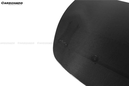 Capó de fibra de carbono estilo OEM Tesla Model Y Carbonado 2020-2023