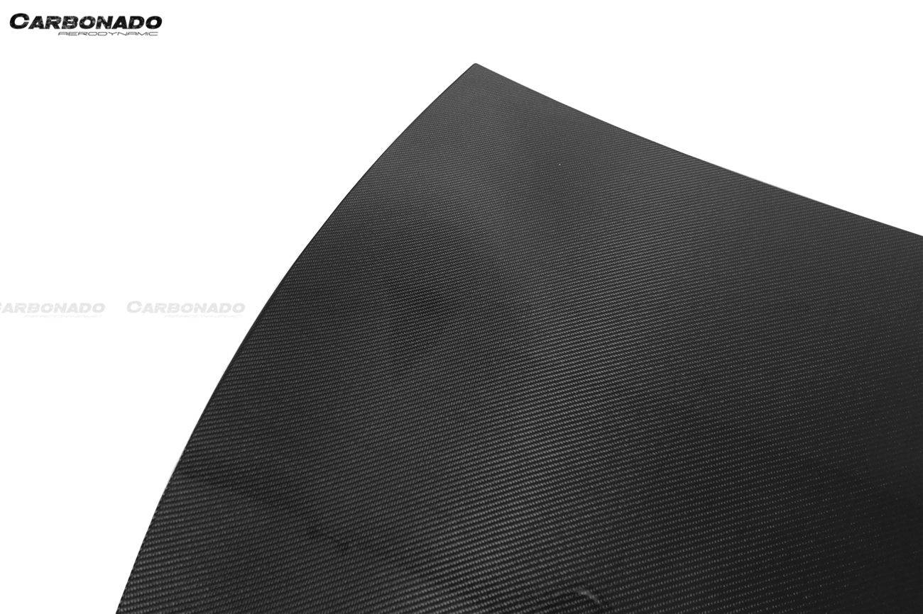 Capó de fibra de carbono estilo OEM Tesla Model Y Carbonado 2020-2023