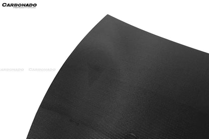 Capó de fibra de carbono estilo OEM Tesla Model Y Carbonado 2020-2023