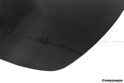 Capó de fibra de carbono estilo OEM Tesla Model Y Carbonado 2020-2023