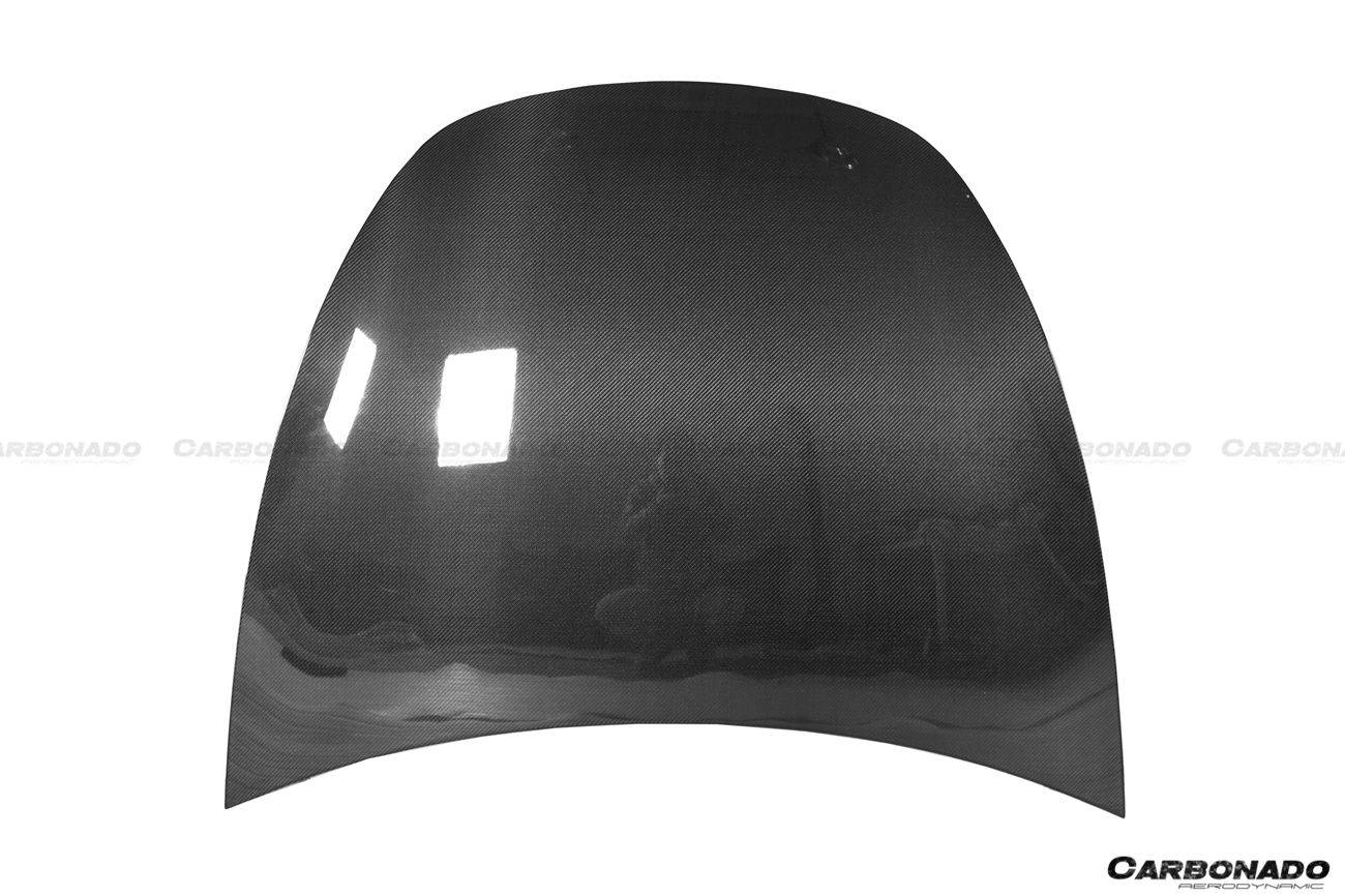 Capó de fibra de carbono estilo OEM Tesla Model Y Carbonado 2020-2023