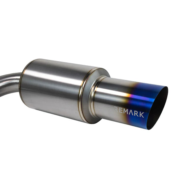 Remark Cat-Back Remark Exhaust w/Titanium Burnt Tip (12-21 Scion/Toyota/Subaru FRS/BRZ/86)