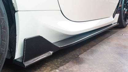 APR Carbon Fiber Side Rocker Extensions (2022-2024 Toyota GR86/Subaru BRZ)