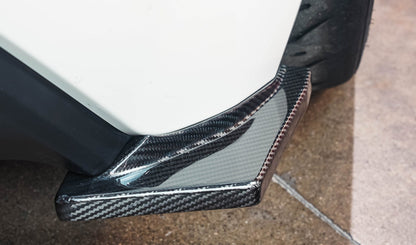 Faldones de parachoques trasero de fibra de carbono APR (Toyota GR86/Subaru BRZ 2022-2024)
