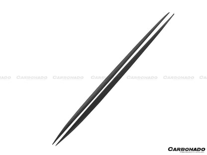 Faldones laterales de fibra de carbono estilo OEM para Mercedes Benz AMG GT63 S 4 puertas Coupé X290 Carbonado 2019-2023